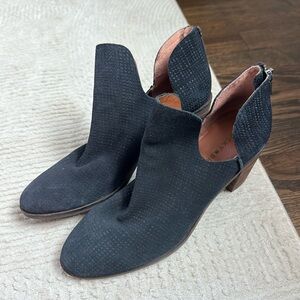 Lucky Brand Black Heeled Boots